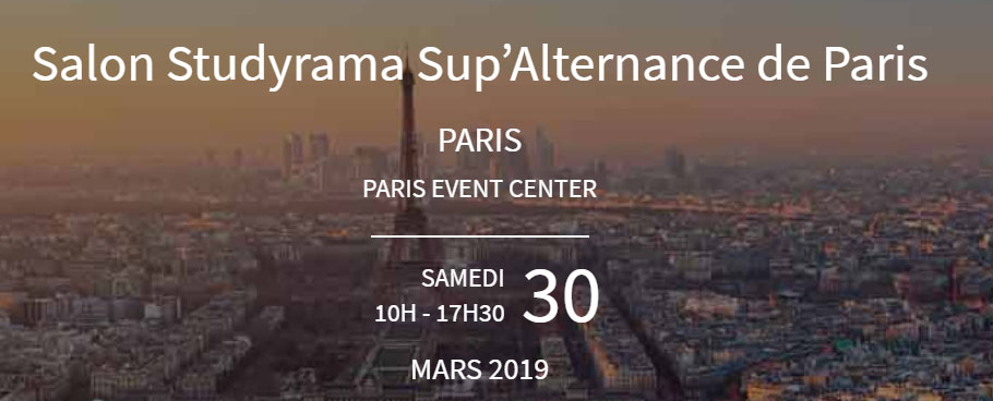 Salon SupAlternance Studyrama 2019 Salon Sup