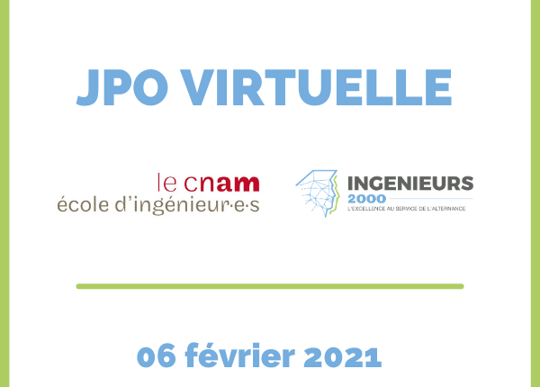 JPO Virtuelle EI.Cnam de 9h à 15h