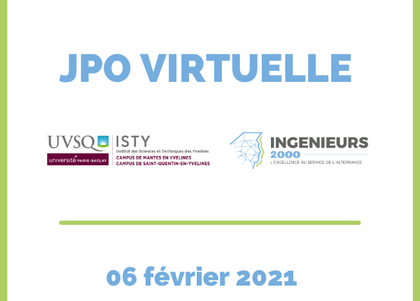JPO Virtuelle de ISTY de 9h à 18h30