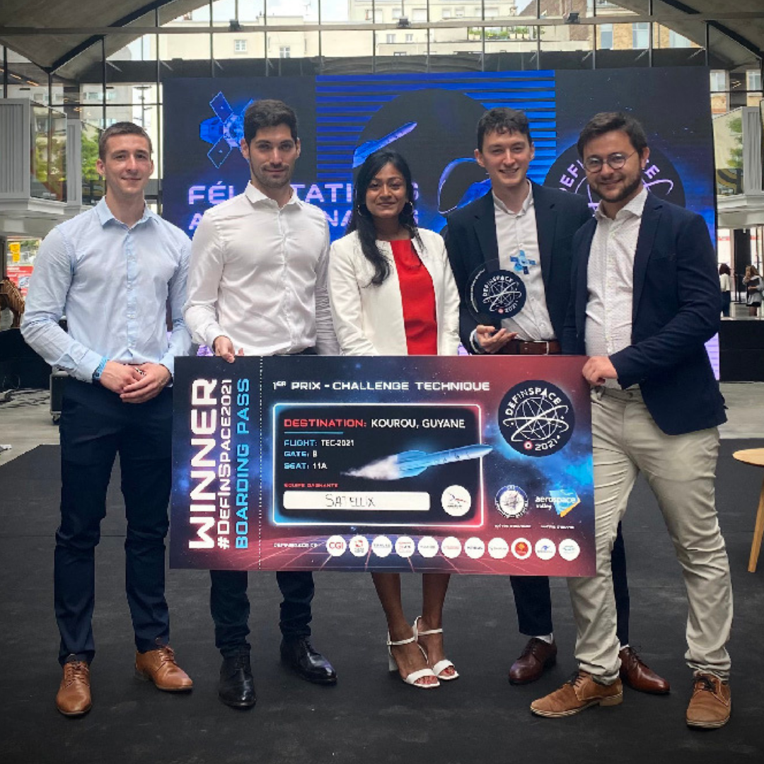 SatelliX : 1er prix de l’édition 2021 de DefInSpace