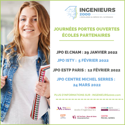 Participez aux Journées Portes Ouvertes !