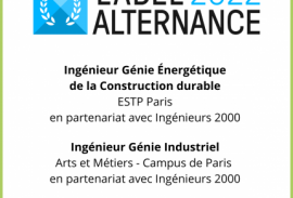 2 formations d’Ingénieur labellisées par Engagement Jeunes !