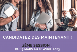 Candidature en ligne : c’est parti pour la Session 2 !