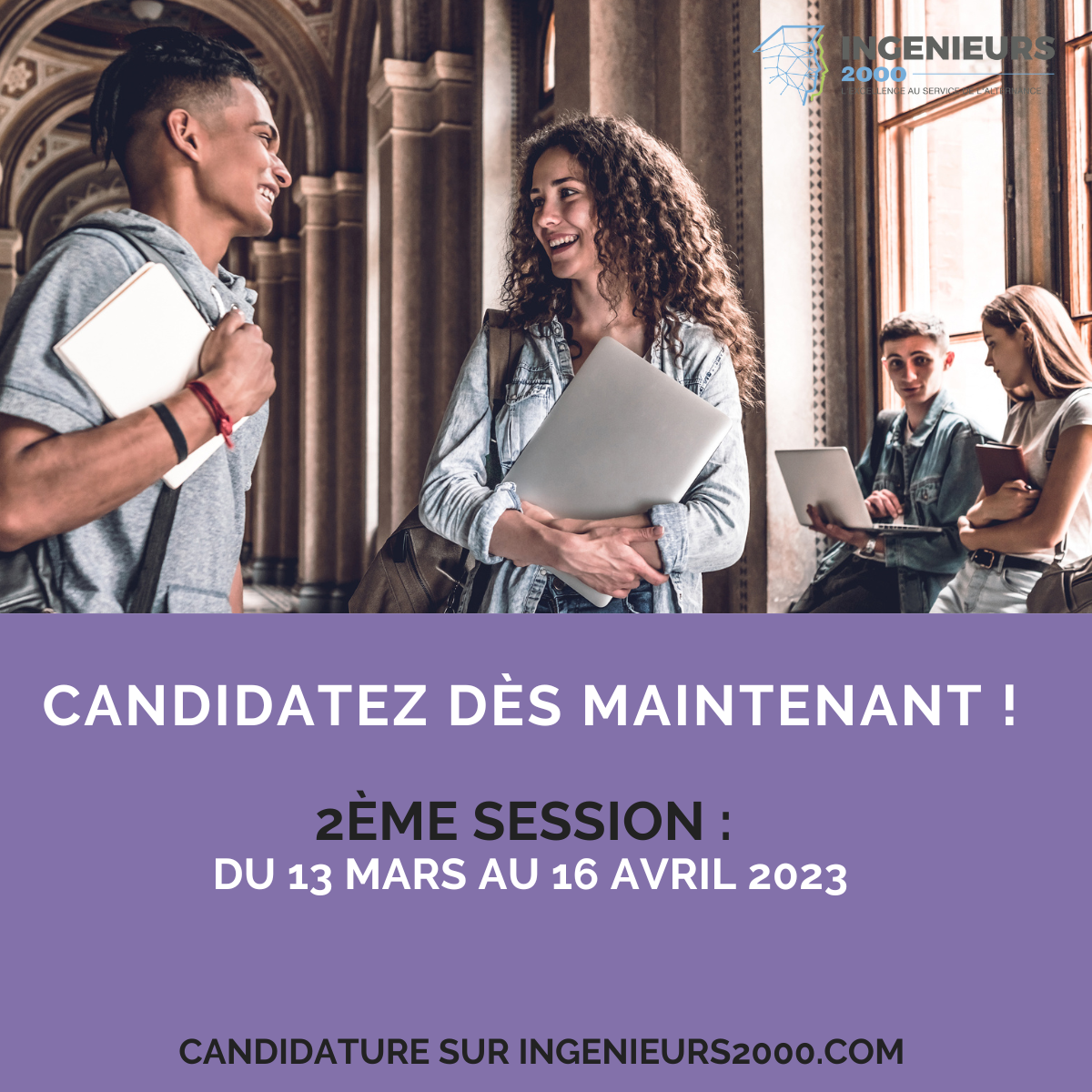 Candidature en ligne : c’est parti pour la Session 2 !