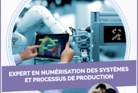 Ingénieurs 2000 lance la formation ” Expert en numérisation des systèmes et processus de production ” !