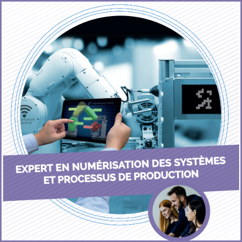 Ingénieurs 2000 lance la formation ” Expert en numérisation des systèmes et processus de production ” !
