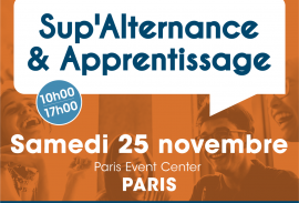 Venez nous rencontrer au Salon Sup’Alternance le 25 novembre !