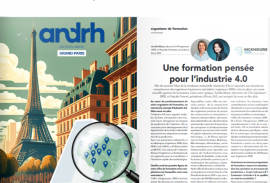 La formation ” Expert en numérisation des systèmes et processus de production ” à l’honneur dans l’ANDRH