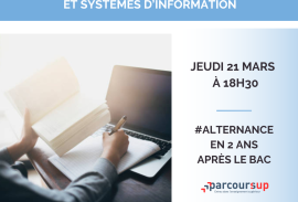 Réunion d’Information virtuelle dédiée au DEUST Informatique d’Organisation et Systèmes d’Information (IOSI)