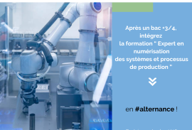 Devenez un Expert en numérisation des systèmes et processus de production !