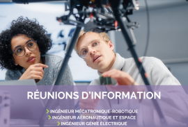 En février, participez à nos Réunions d’Information (100 % Distanciel) pour tout savoir sur nos formations d’ingénieur !