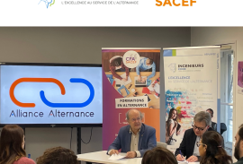 Le CFA Ingénieurs 2000 et le CFA Sacef s&rsquo;unissent pour créer Alliance Alternance